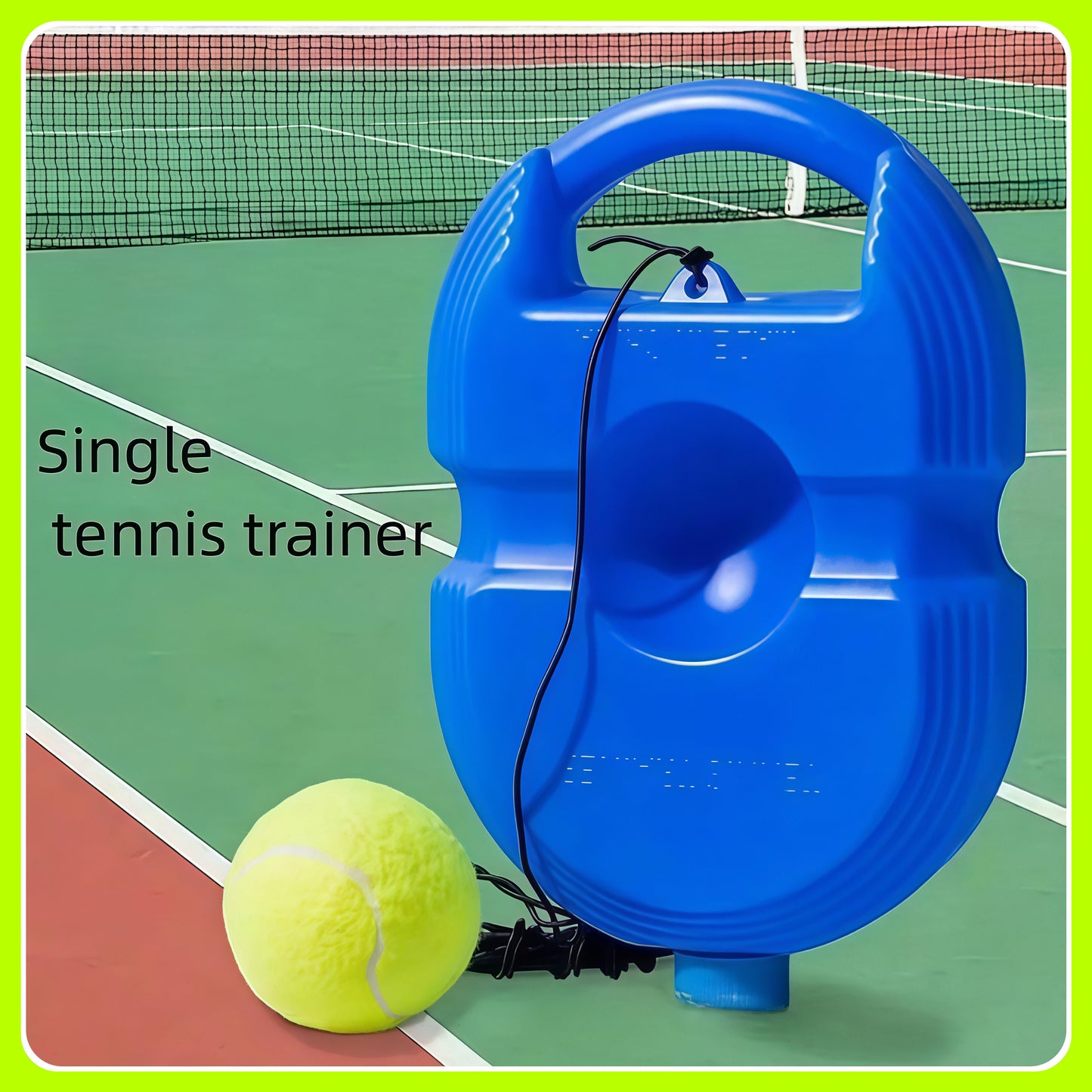 Solo Tennis & Cricket Trainer Rebound Ball with String
