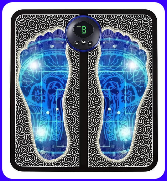 🌟 Vibrating Bubble Electric EMS Foot Massager Pad 🌟