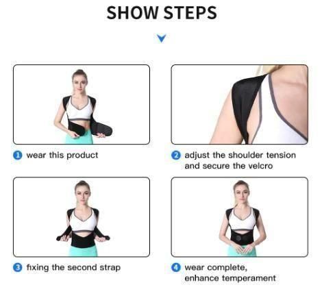 Adjustable Back Posture Corrector – Relieve Pain & Improve Confidence