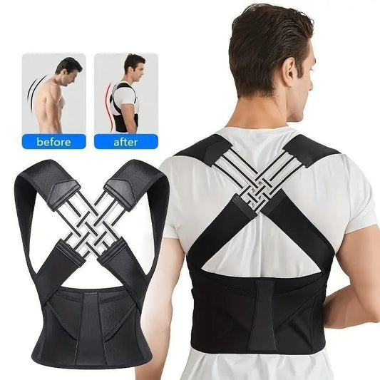 Adjustable Back Posture Corrector – Relieve Pain & Improve Confidence