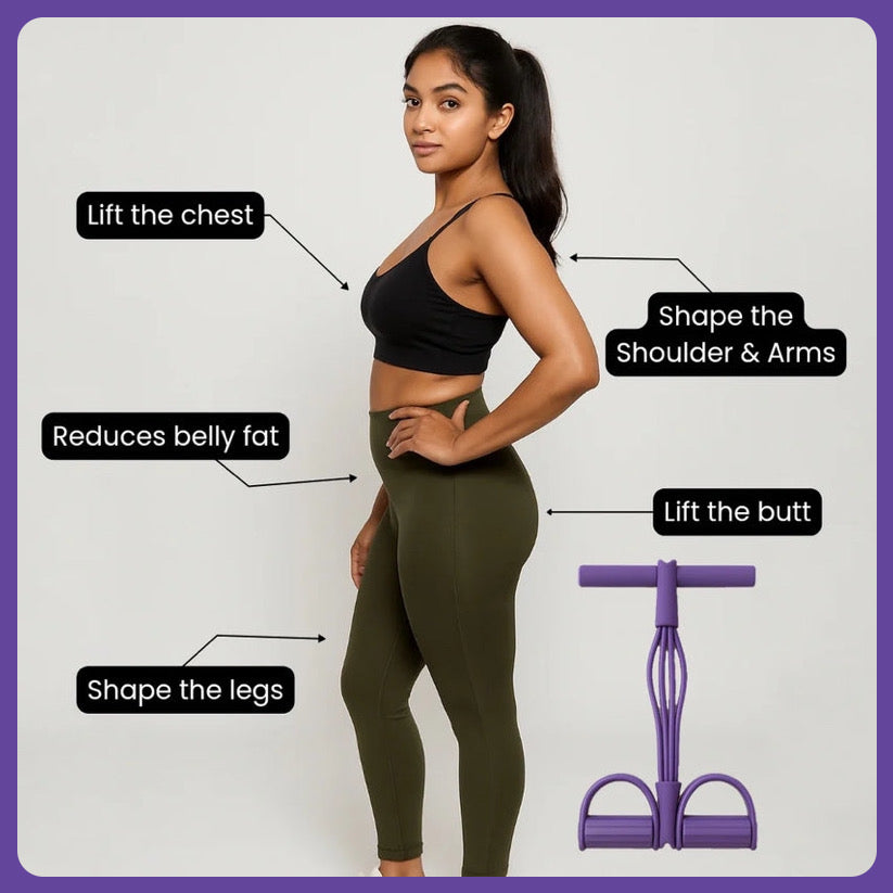 Yoga Pedal Puller Resistance band Fitness Equipment