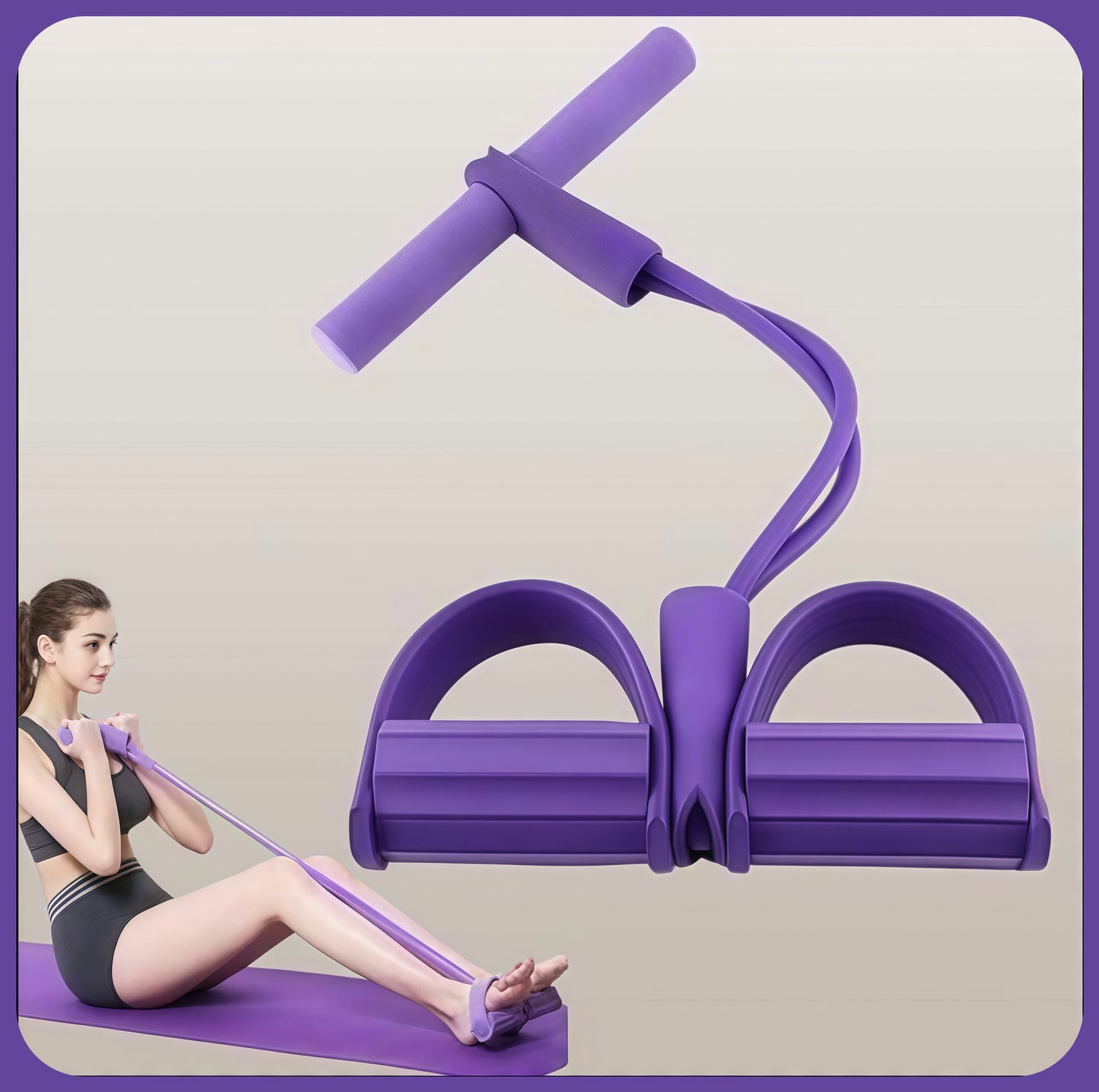 Yoga Pedal Puller Resistance band Fitness Equipment